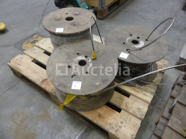 3 vaten met roestvrijstalen kabel - afbeelding 5 van  8