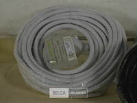 3 verlengsnoeren 2x5m, 1x10m - afbeelding 2 van  4