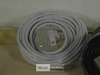 3 verlengsnoeren 2x5m, 1x10m - afbeelding 4 van  4