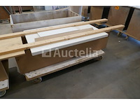 3 verrijdbare houten bakken - afbeelding 2 van  7