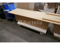 3 verrijdbare houten bakken - afbeelding 5 van  7