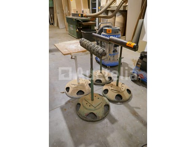 3 verstelbare rolstanders - afbeelding 1 van  3