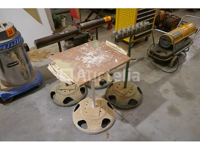 3 verstelbare rolstanders - afbeelding 2 van  3