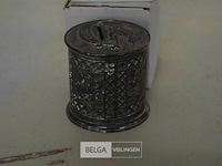 3 verzilverde spaarpotjes - afbeelding 2 van  4