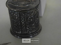 3 verzilverde spaarpotjes - afbeelding 3 van  4