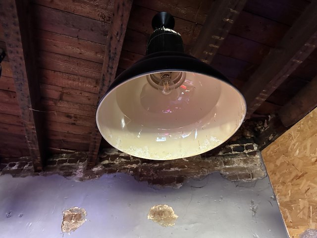 3 vintage hanglampen - afbeelding 4 van  4