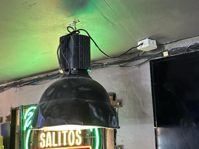 3 vintage hanglampen - afbeelding 1 van  3