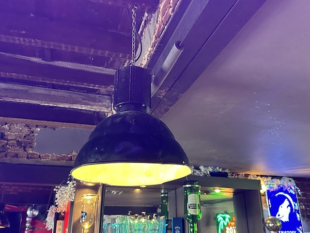 3 vintage hanglampen - afbeelding 2 van  3