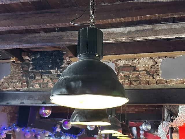 3 vintage hanglampen - afbeelding 3 van  3