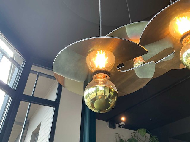 3 voudige hanglamp (2x) - afbeelding 1 van  1