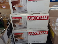 3 vuurvaste schotels cartoflam - afbeelding 1 van  2