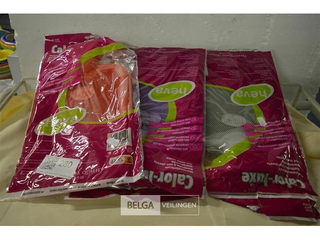 3 warmwaterkruik div kleuren - afbeelding 1 van  3