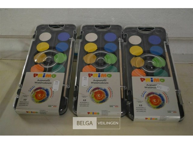 3 waterverfsetjes - afbeelding 1 van  2