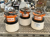 3 werklampen golz