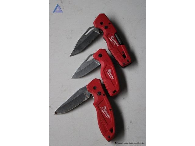 3 werkmessen milwaukee - afbeelding 2 van  2