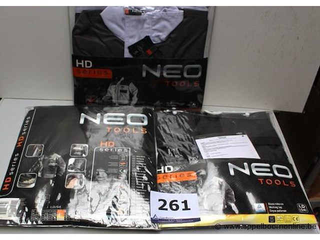 3 werkvesten neo tools m l/54 - afbeelding 1 van  1