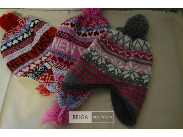 3 wintermutsen for kids - afbeelding 2 van  3