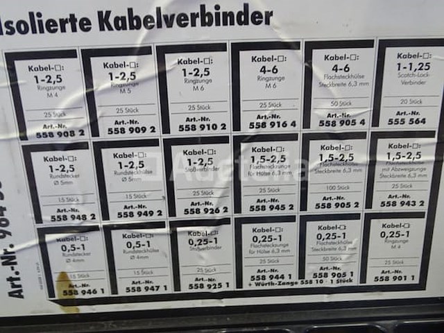3 wurth-kasten met 8 koffers (+ diversen) - afbeelding 16 van  21