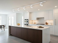 3 x 2 meter pro set railverlichting met 6 st 18w 4000k railspot - afbeelding 4 van  9