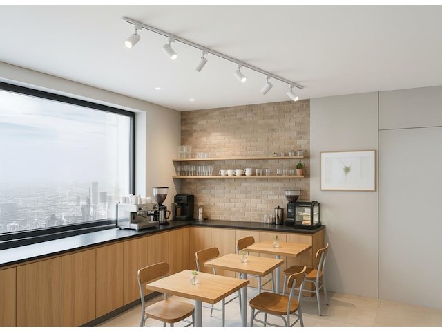 3 x 2 meter pro set railverlichting met 6 st 18w 4000k railspot - afbeelding 7 van  9