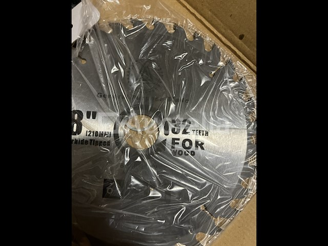 3 x all purpose zaagblad hout 210mm - afbeelding 4 van  4