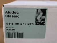 3 x aludec classic aluminium flexibel ø315 - 10 meter - afbeelding 1 van  2