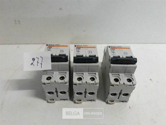 3 x automaat 2p 32a - afbeelding 2 van  3