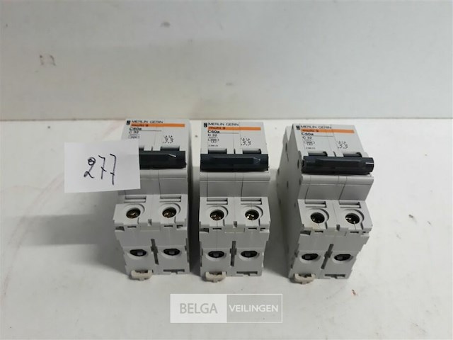 3 x automaat 2p 32a - afbeelding 1 van  3