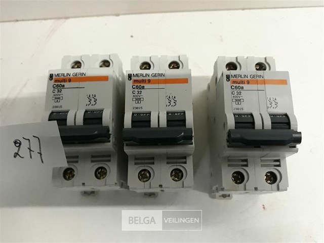 3 x automaat 2p 32a - afbeelding 3 van  3