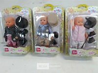 3 x baby born popje 3 assorti - afbeelding 3 van  3
