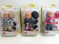 3 x baby born popje 3 assorti - afbeelding 3 van  3