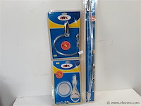 3 x badkamertoebehoren - afbeelding 1 van  2