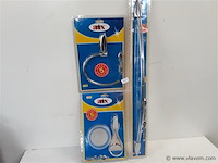 3 x badkamertoebehoren - afbeelding 1 van  2