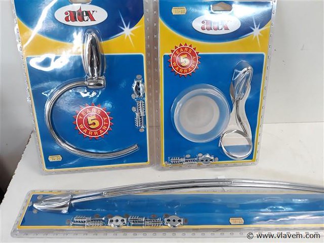 3 x badkamertoebehoren - afbeelding 2 van  2