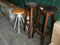 3 x barkruk - afbeelding 1 van  4