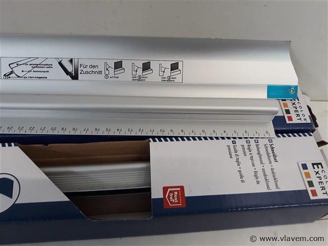 3 x behanglat + 3 x set behanglat + aandruklat inox - afbeelding 2 van  2