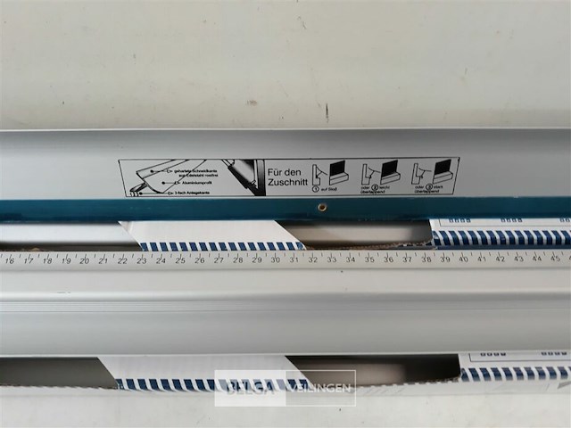 3 x behanglat + 3 x set behanglat + aandruklat inox - afbeelding 3 van  3