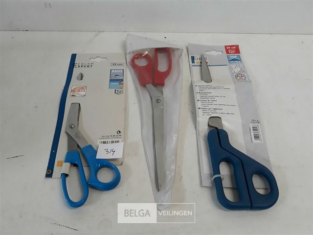 3 x behangscharen rvs - afbeelding 2 van  3