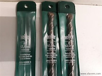 3 x betonboor 12 mm extra lang 22 cm - afbeelding 2 van  2