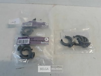 3 x beugel pvc 3 stuks voor buis 27mm - afbeelding 2 van  3