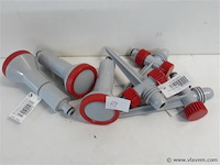 3 x broes + 3 x paraplusproeier voor tuinslang - afbeelding 1 van  2