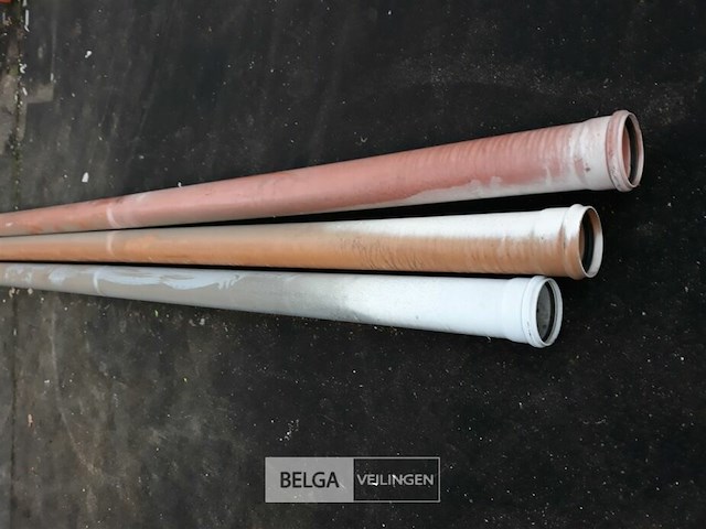 3 x buis pvc 5m 125mm dikwandig - afbeelding 1 van  3