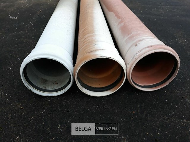 3 x buis pvc 5m 125mm dikwandig - afbeelding 3 van  3