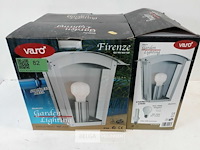 3 x buitenlamp inox kapelmodel e27 fitting - afbeelding 2 van  3