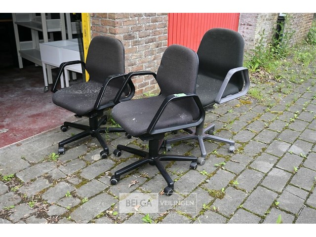3 x bureaustoel - afbeelding 1 van  5