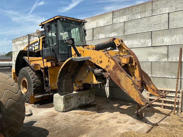 3 x caterpillar 972m shovel voor opmaak of onderdelen - afbeelding 6 van  76