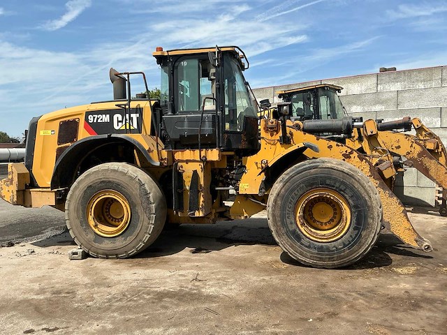 3 x caterpillar 972m shovel voor opmaak of onderdelen - afbeelding 1 van  76
