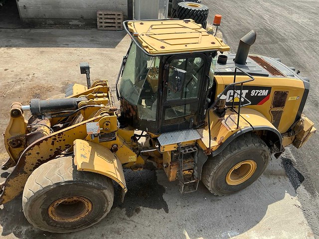 3 x caterpillar 972m shovel voor opmaak of onderdelen - afbeelding 4 van  57