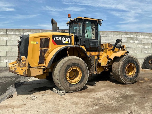 3 x caterpillar 972m shovel voor opmaak of onderdelen - afbeelding 1 van  3