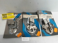 3 x cylinder voor oplegslot litto - afbeelding 2 van  3